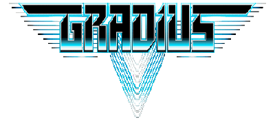 Gradius V title screen for Playstation 2